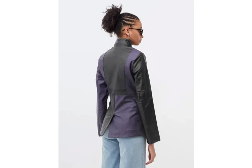 Jordan New Classics Capsule 2.0 Γυναικείο Μπουφάν Δερματίνη (DJ2716 010)