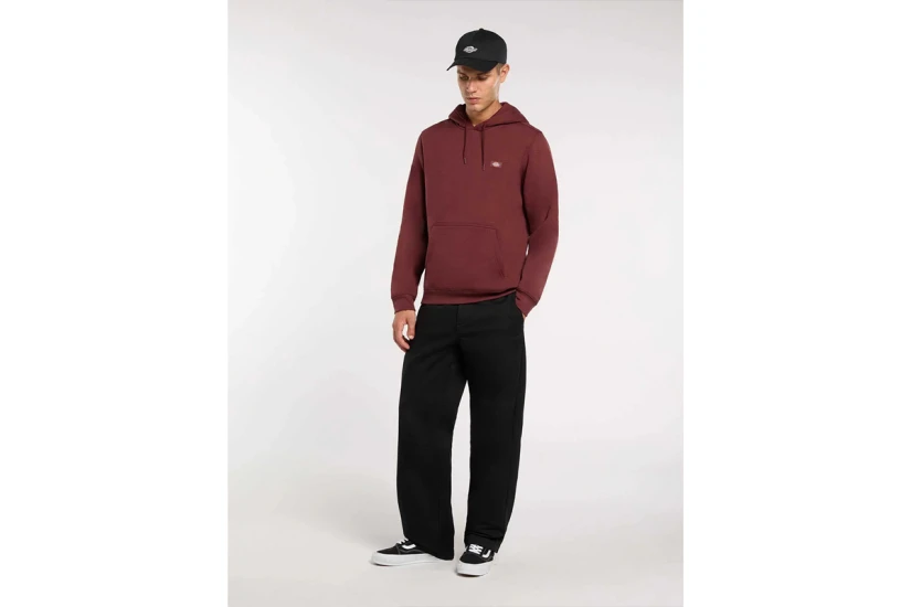 Dickies Oakport Ανδρικό Φούτερ με Κουκούλα Μπορντό