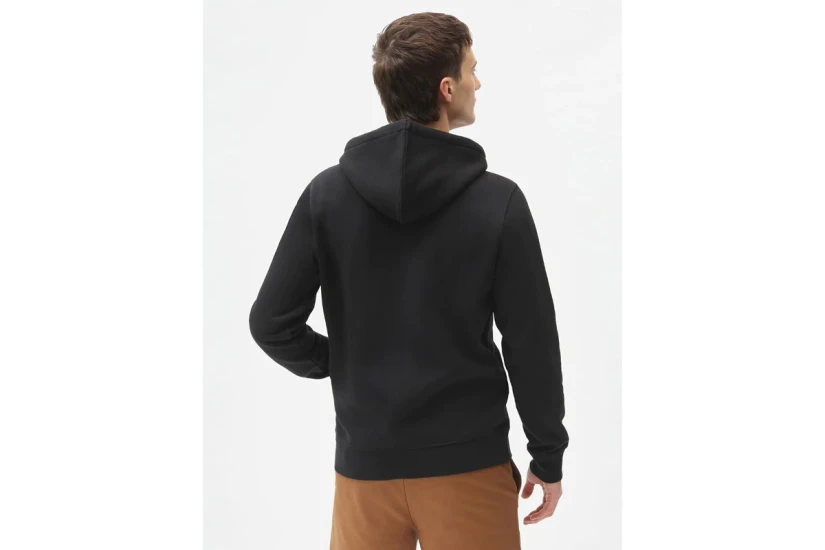 Dickies Oakport Ανδρική Βαμβακερή Ζακέτα με Κουκούλα Μαύρη