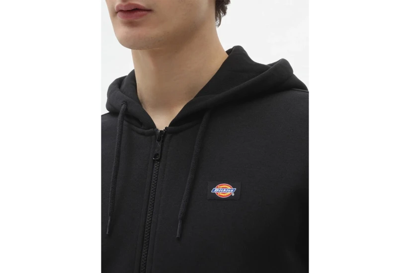 Dickies Oakport Ανδρική Βαμβακερή Ζακέτα με Κουκούλα Μαύρη