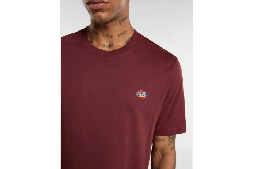Dickies Mapleton Ανδρικό Κοντομάνικο T-Shirt Μπορντό