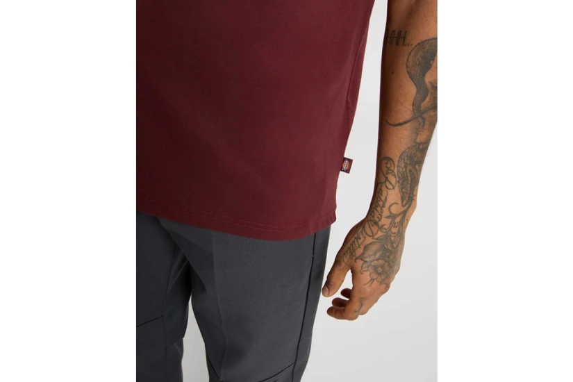 Dickies Mapleton Ανδρικό Κοντομάνικο T-Shirt Μπορντό