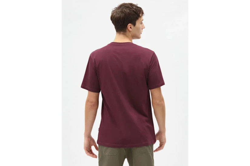Dickies Mapleton Ανδρικό Κοντομάνικο T-Shirt Μπορντό