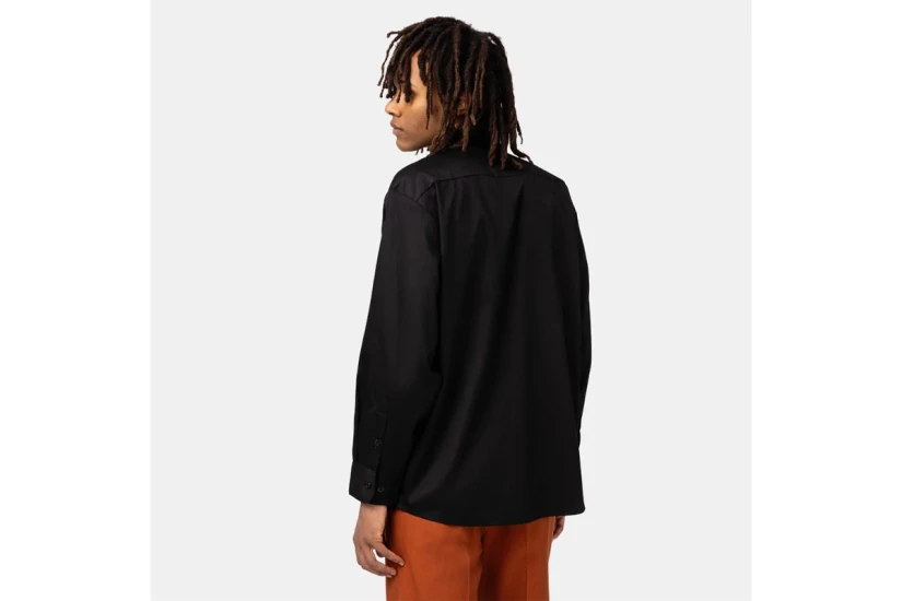 Dickies Work Shirt Ανδρικό Μακρυμάνικο Πουκάμισο Μαύρο