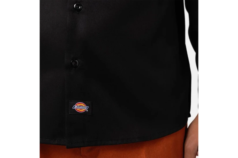 Dickies Work Shirt Ανδρικό Μακρυμάνικο Πουκάμισο Μαύρο