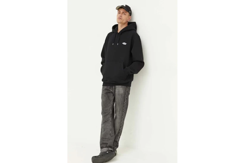 Dickies Summerdale Ανδρικό Φούτερ με Κουκούλα Μαύρο