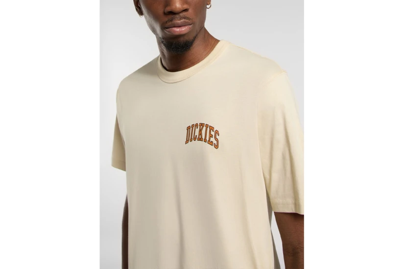 Dickies Sneedville Ανδρικό Κοντομάνικο T-Shirt Μπεζ