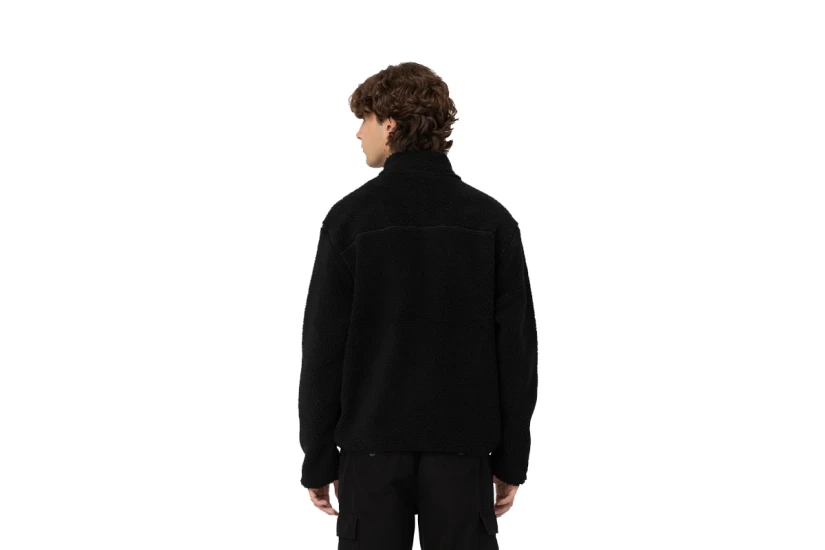 Dickies Mount Hope Fleece Ανδρικό Sherpa Μπουφάν Μαύρο