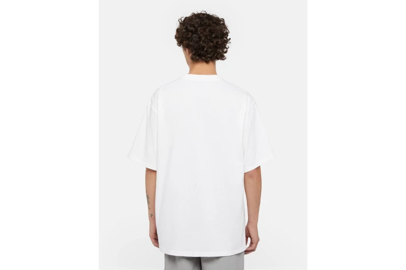 Dickies Clancy Heavyweight Ανδρικό Κοντομάνικο T-Shirt Λευκό
