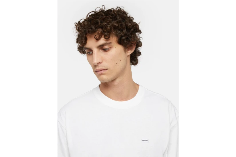 Dickies Clancy Heavyweight Ανδρικό Κοντομάνικο T-Shirt Λευκό