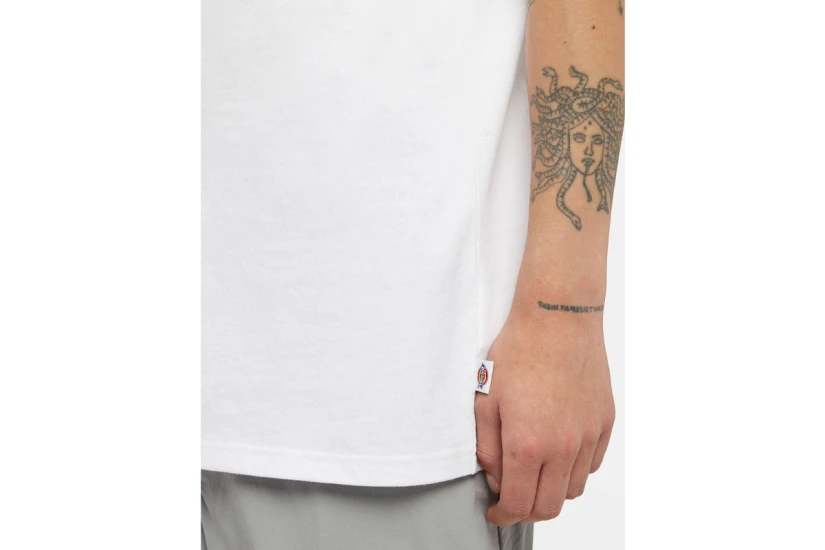 Dickies Clancy Heavyweight Ανδρικό Κοντομάνικο T-Shirt Λευκό