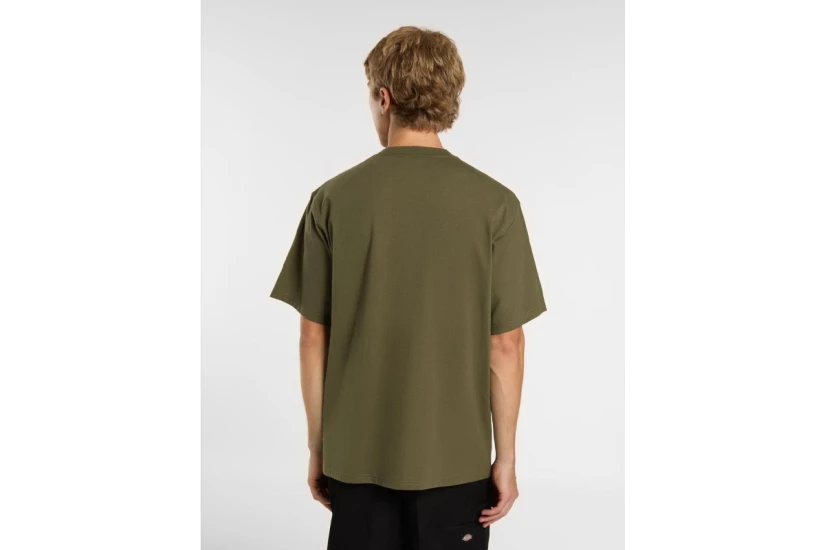 Dickies Clancy Heavyweight Ανδρικό Κοντομάνικο T-Shirt Χακί