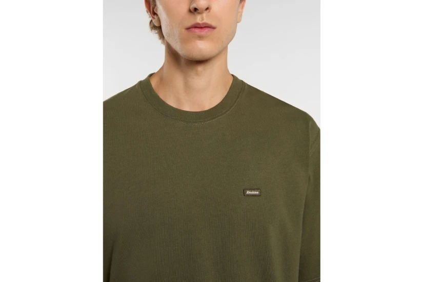 Dickies Clancy Heavyweight Ανδρικό Κοντομάνικο T-Shirt Χακί