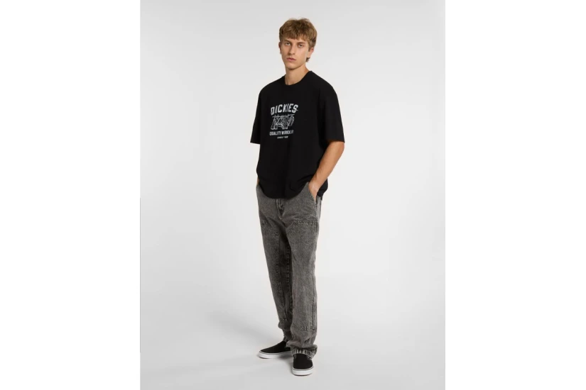 Dickies Laundry Boxy Ανδρικό Κοντομάνικο T-Shirt Μαύρο