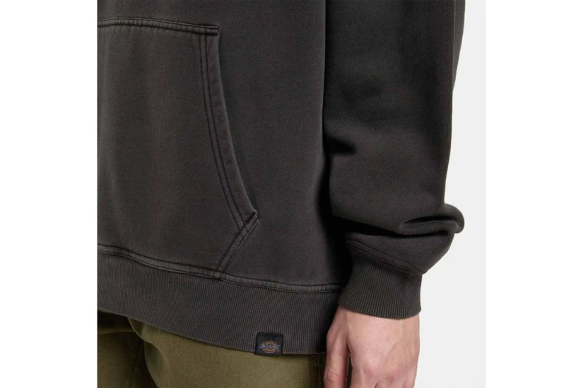 Dickies Christiana Garment Dye Ανδρικό Φούτερ με Κουκούλα Ανθρακί