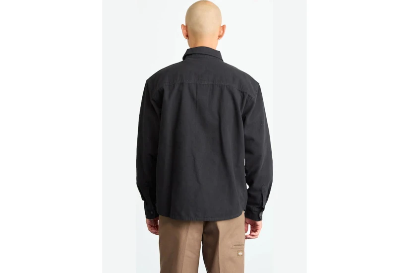 Dickies Canvas Ανδρικό Μακρυμάνικο Πουκάμισο Μαύρο