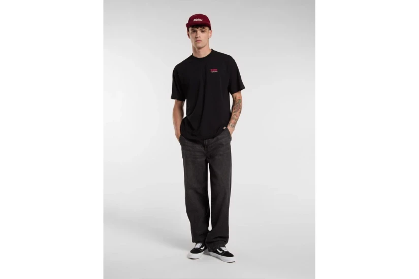 Dickies Flag Ανδρικό Κοντομάνικο T-Shirt Μαύρο