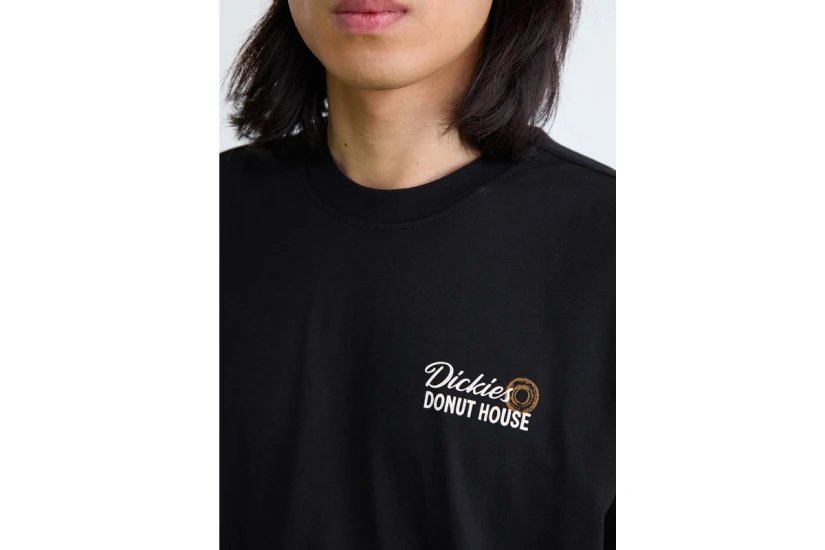 Dickies Donut House Ανδρικό Κοντομάνικο T-Shirt Μαύρο