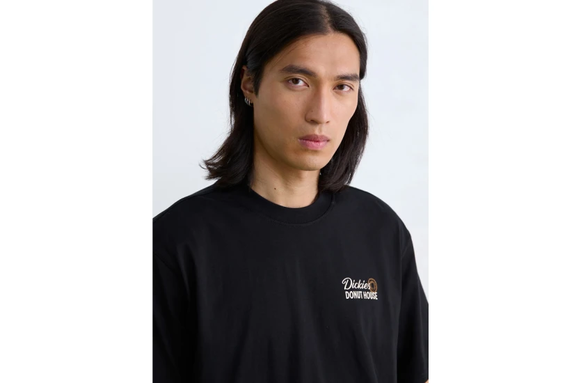 Dickies Donut House Ανδρικό Κοντομάνικο T-Shirt Μαύρο