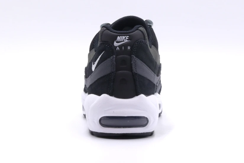 Nike Air Max 95 Ανδρικά Sneakers Μαύρα, Λευκά