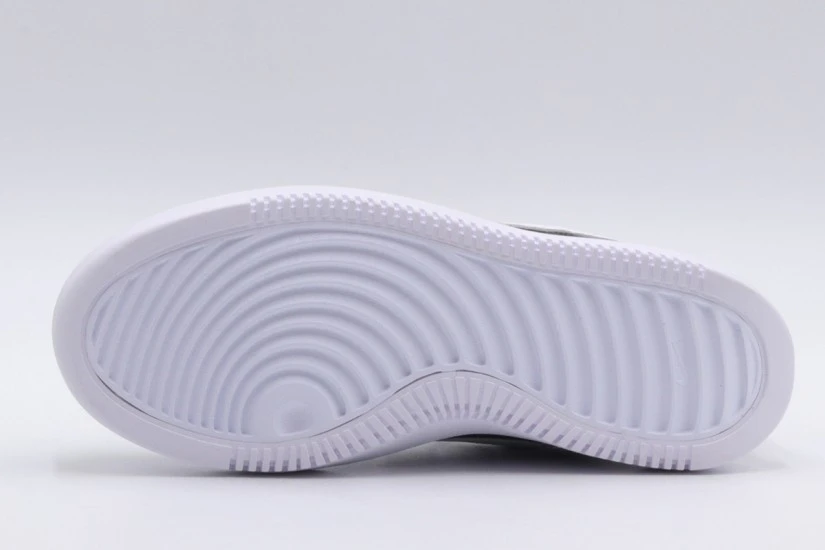 Nike Court Vision Alta Γυναικεία Sneakers Μαύρα, Λευκά