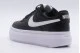 Nike Court Vision Alta Γυναικεία Sneakers Μαύρα, Λευκά