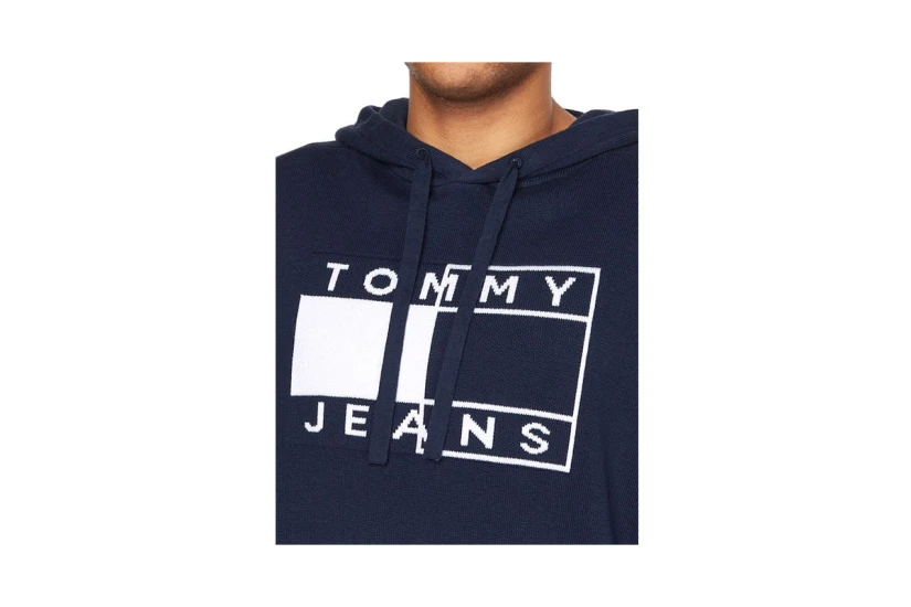 Tommy Jeans Tjm Twisted Flag Sweater Μπλούζα Πλεκτή Ανδρική (DM0DM13897 C87)
