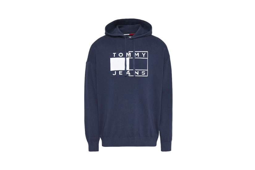 Tommy Jeans Tjm Twisted Flag Sweater Μπλούζα Πλεκτή Ανδρική (DM0DM13897 C87)