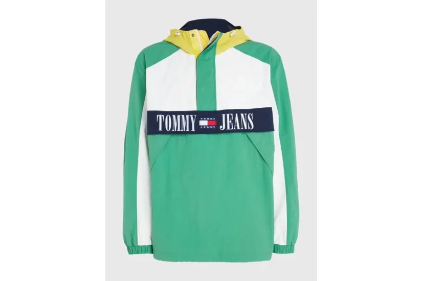 Tommy Jeans Tjw Ovz Chicago Archive Popover Μπουφάν Ελαφρύ Ανδρικό (DM0DM15912 LY3)