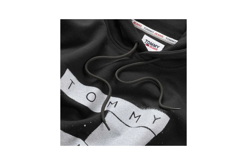 Tommy Jeans Tjm Reg Flag Spray Hoodie Ανδρικό (DM0DM17911 BDS)