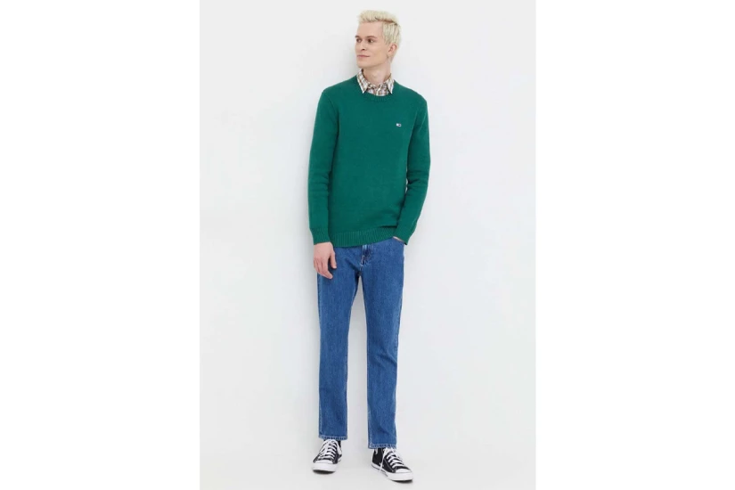 Tommy Jeans Dad Jean Denim Ανδρικό Τζιν Παντελόνι Μπλε