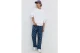 Tommy Jeans Boxy Ανδρική Μακρυμάνικη Μπλούζα Με Λαιμόκοψη Εκρού