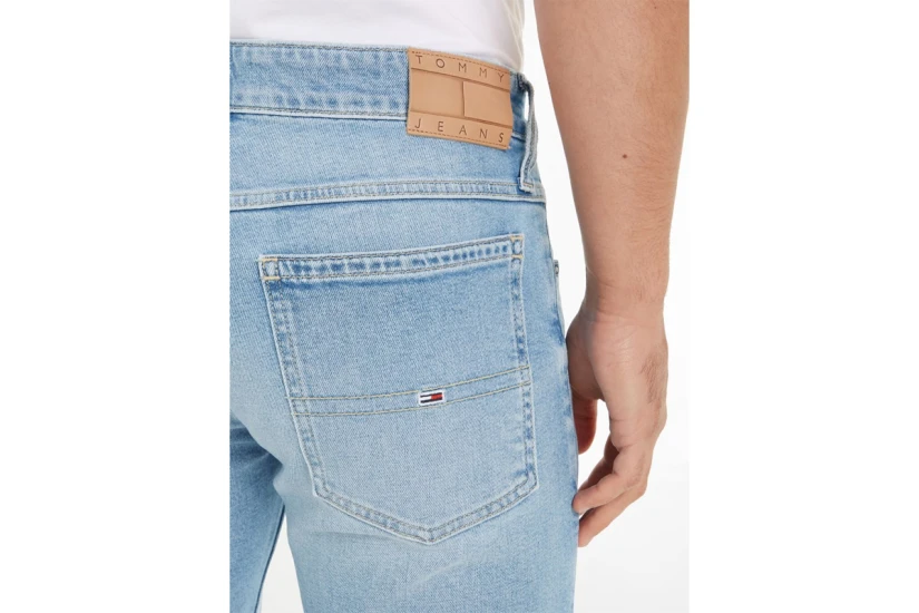 Tommy Jeans Ronnie Ανδρική Βερμούδα Denim Μπλε