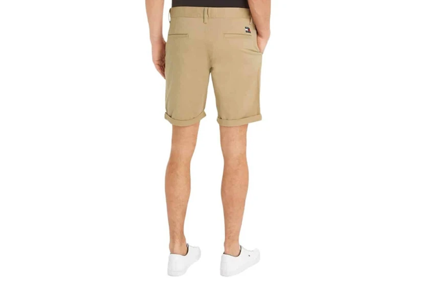 Tommy Jeans Scanton Ανδρική Chino Βερμούδα Μπεζ