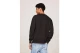 Tommy Jeans Relaxed Big Flag Crew Neck Μακρυμάνικη Μπλούζα Μαύρη