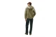 Tommy Jeans Teddy Zip-Thru Ανδρική Ζακέτα Sherpa με Κουκούλα Πράσινη