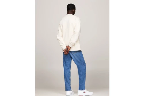 Tommy Jeans Rlx Melange Flag Crew Ext Μπλούζα Με Λαιμόκοψη Ανδρική (DM0DM19756 YBH)