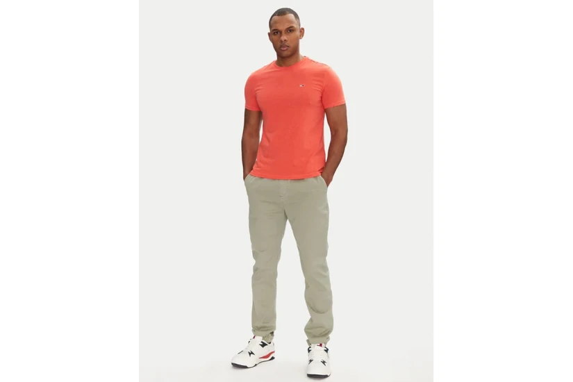 Tommy Jeans Austin Ανδρικό Casual Παντελόνι Χακί