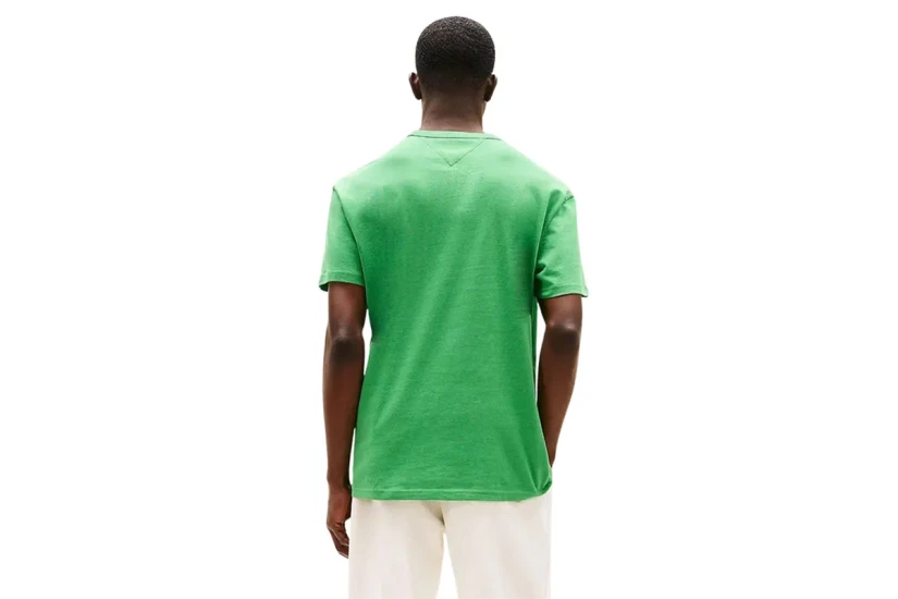 Tommy Jeans Ανδρικό Κοντομάνικο T-Shirt Πράσινο