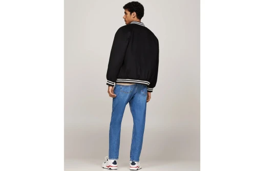 Tommy Jeans Wool Blend Solid Μπουφάν Bomber Ανδρικό (DM0DM20685 BDS)
