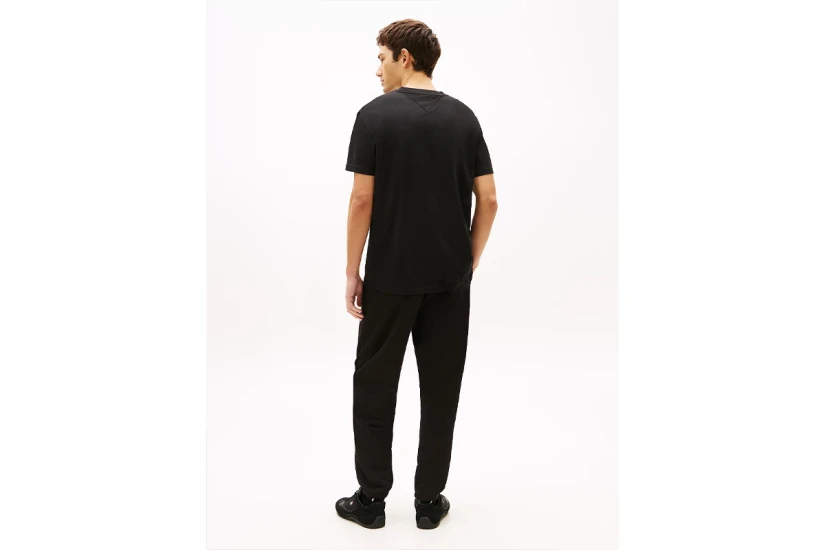 Tommy Jeans Linear Logo Embroidery Jersey Ανδρικό Κοντομάνικο T-Shirt