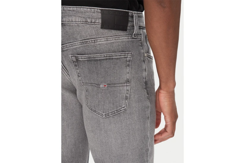 Tommy Jeans Scranton Slim Fit Ανδρικό Τζιν Παντελόνι Γκρι