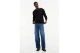 Tommy Jeans Linear Logo Slim Μπλούζα Με Λαιμόκοψη Ανδρική (DM0DM21594 BDS)