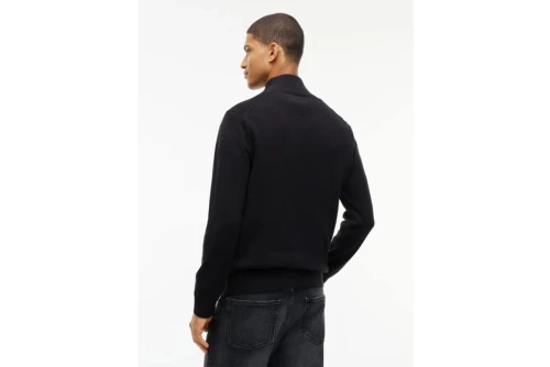 Tommy Jeans Flag Lightweight Slim Πουλόβερ Με Φερμουάρ Ανδρικό (DM0DM21654 BDS)