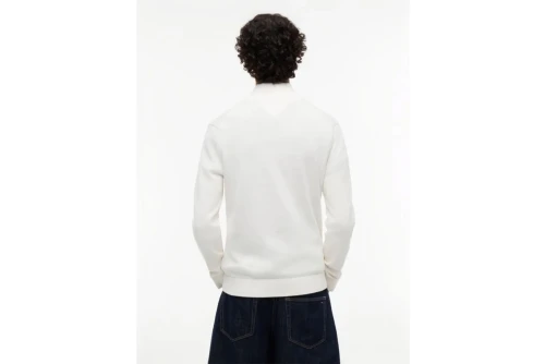 Tommy Jeans Flag Lightweight Slim Πουλόβερ Με Φερμουάρ Ανδρικό (DM0DM21654 YBH)