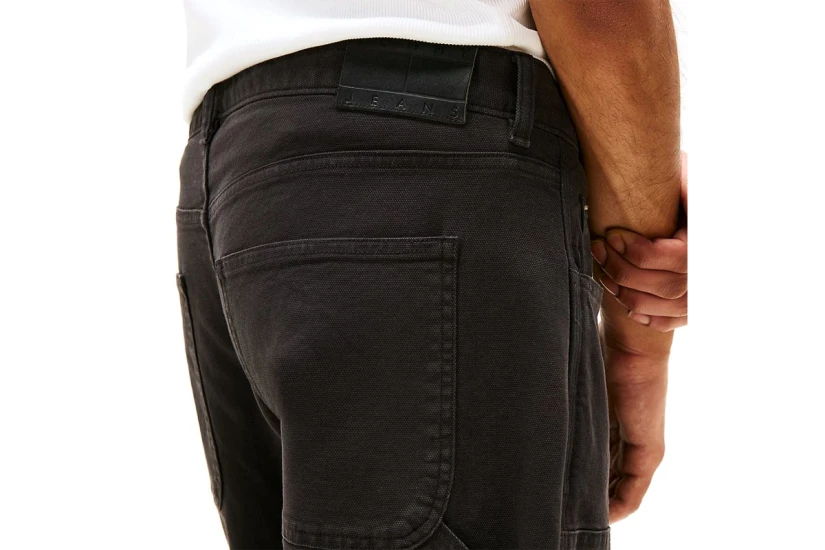 Tommy Jeans Jaime Loose Carpenter Ανδρικό Παντελόνι Τζιν Μαύρο