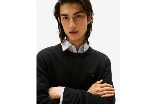Tommy Jeans Slim Πουλόβερ Ανδρικό (DM0DM21787 BDS)
