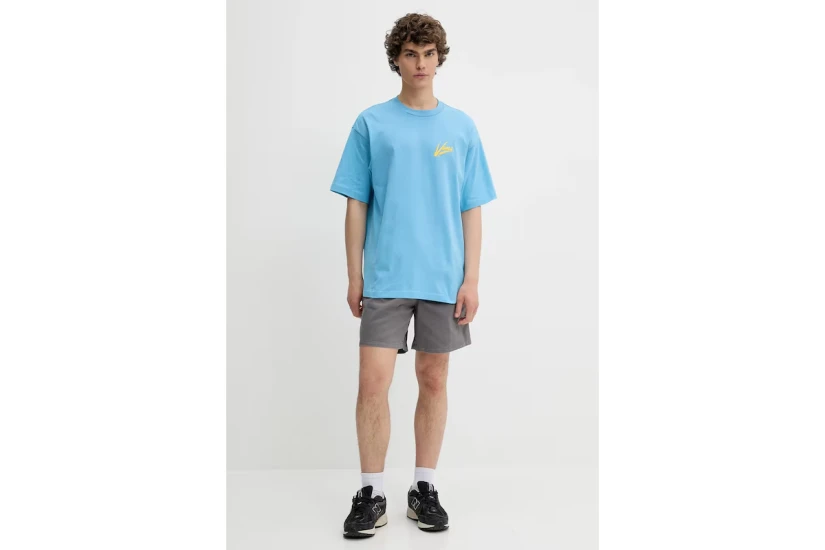 Tommy Jeans Twill Loose Beach Ανδρική Casual Βερμούδα Γκρι