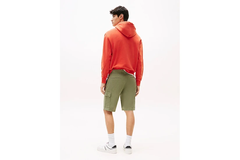 Tommy Jeans Jeans Scanton Ανδρική Cargo Βερμούδα Χακί