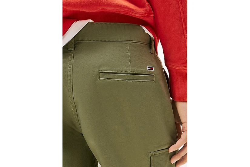 Tommy Jeans Jeans Scanton Ανδρική Cargo Βερμούδα Χακί